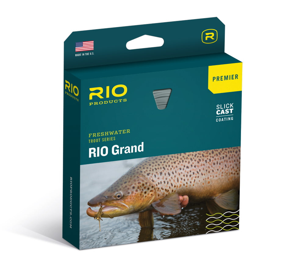 Rio Grand Premier Fly Line - Camo/Tan - WF4F