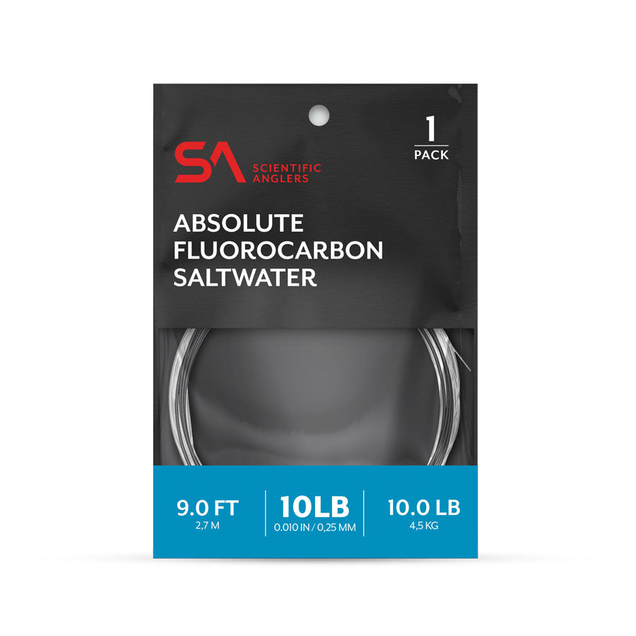 Scientific Anglers Absolute Fluorocarbon Saltwater Leader 9ft - 20lb