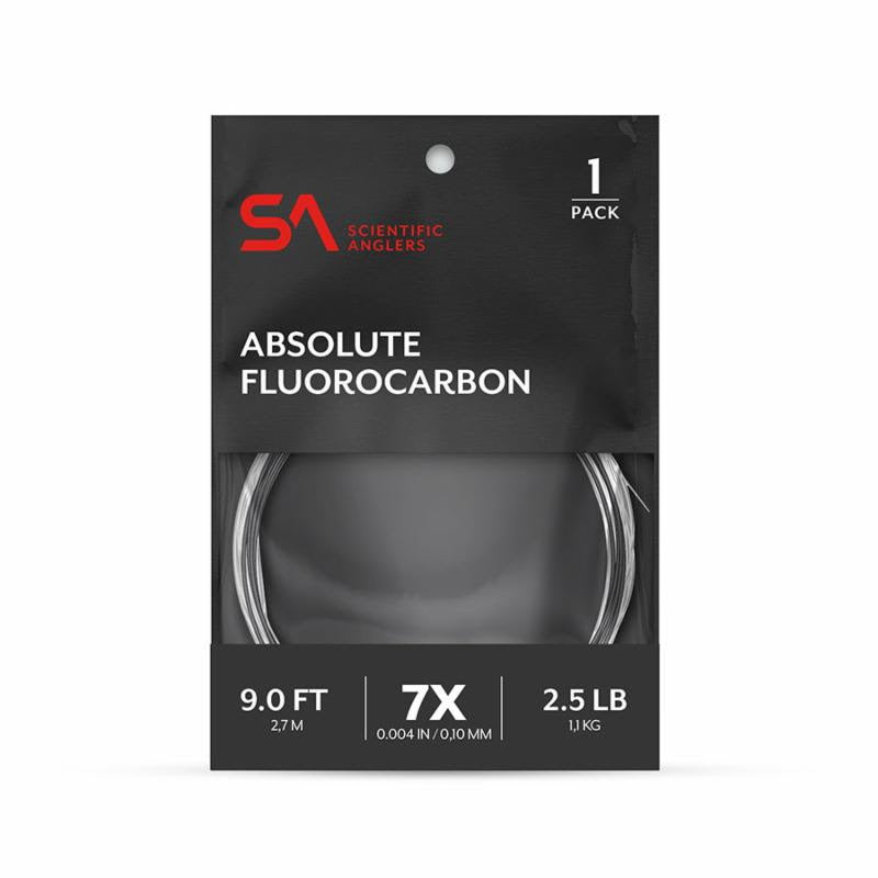 Scientific Anglers Absolute Fluorocarbon Leader 20lb / 9'0