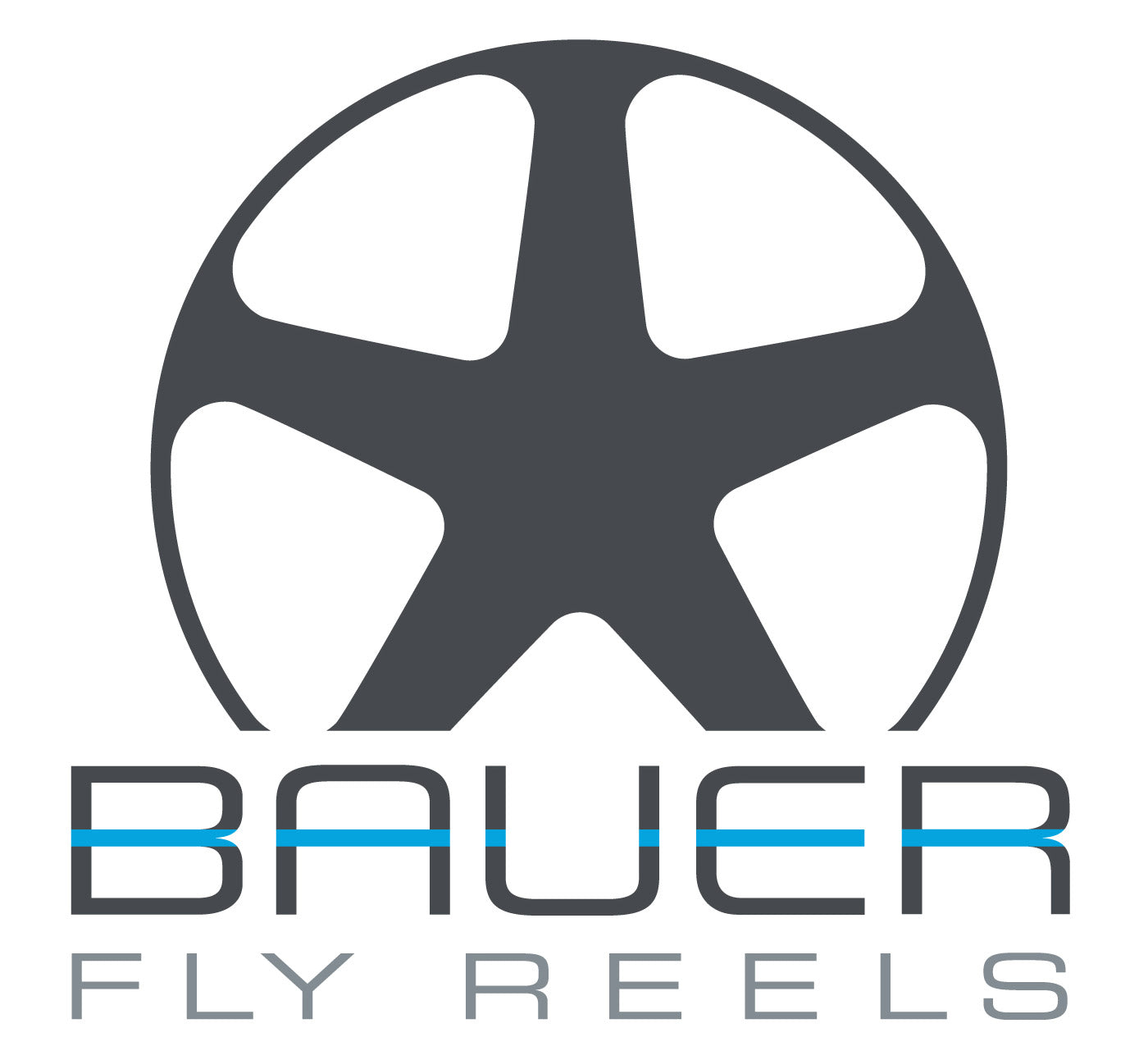Bauer RVR 2/3wt Reel Charcoal/Silver