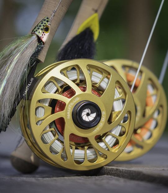 Bauer RVR Fly Reel Charcoal & Silver